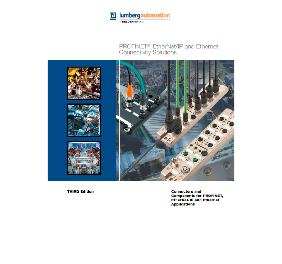 Lumberg Automation - Profinet - Ethernet/IP - Ethernet - Connectivity Solution